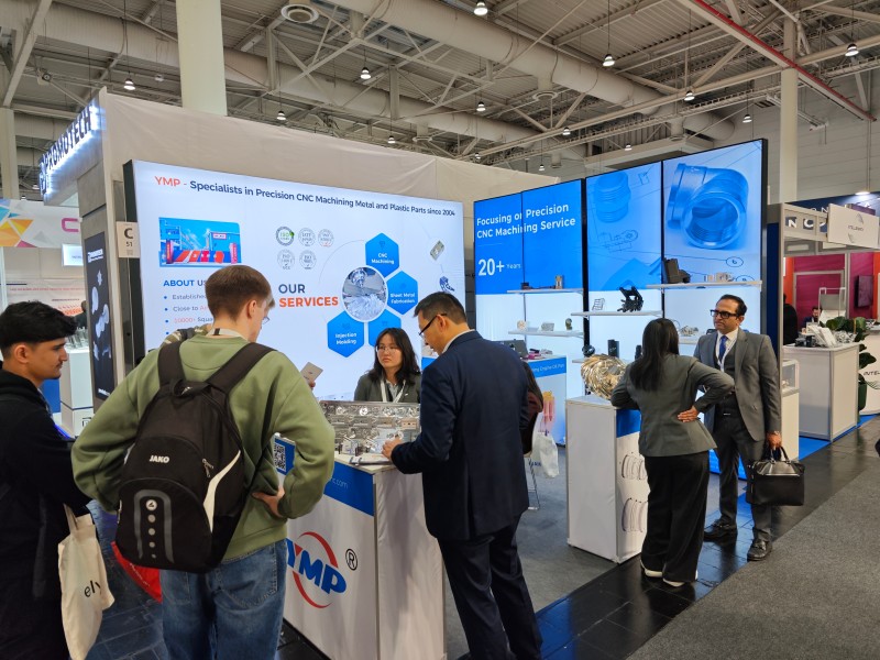 深圳一鑫精密閃耀2025漢諾威工業展:CNC機加工與高精密零件加工的卓越展示